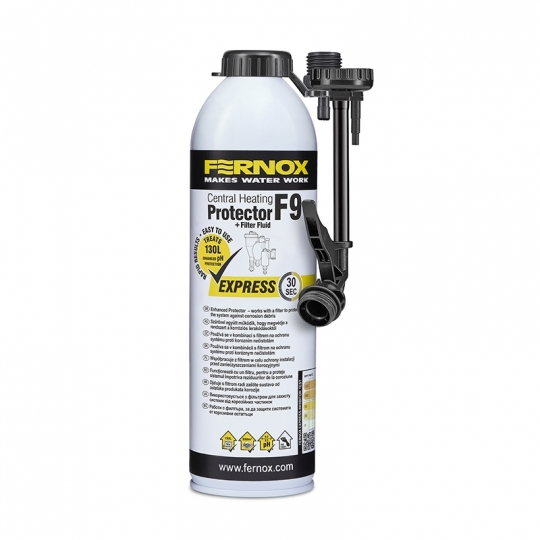Fűtési rendszer víz kezelési adalékanyag,Fernox Protector + Filter Fluid Express 400ml inhibitor keverék