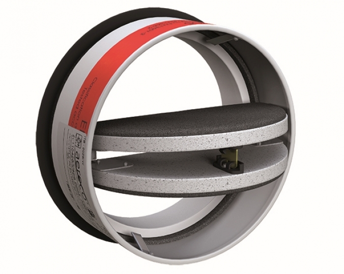Aereco,Aereco ABS2 90 r100 Tűzvédelmi csappantyú