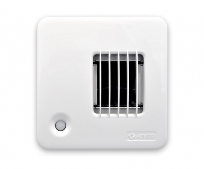 Ventilátor, Szellőző,Aereco BXC 1903 mozgásérzékelős légelvezető működés késleltetővel airflow+ funkcióval