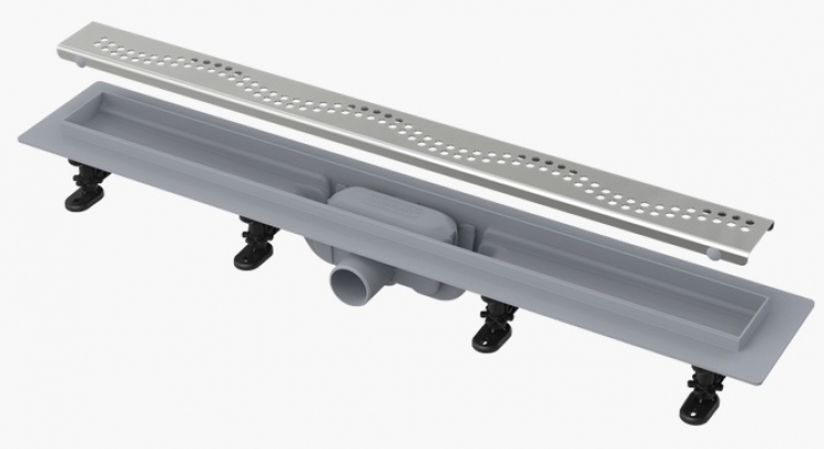 Alcaplast,Alcaplast APZ8-850 M 85 cm-es Simple Hullám Mintás Zuhanyfolyóka