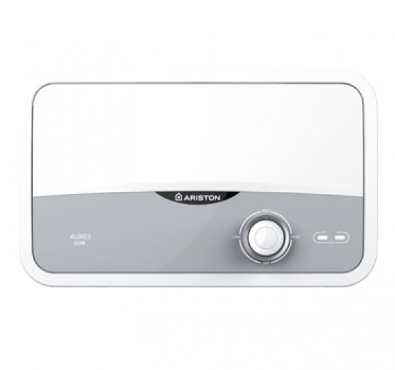,Ariston Aures Slim S 5.5 SH EU 5,5 kW Elektromos átfolyós vízmelegítő