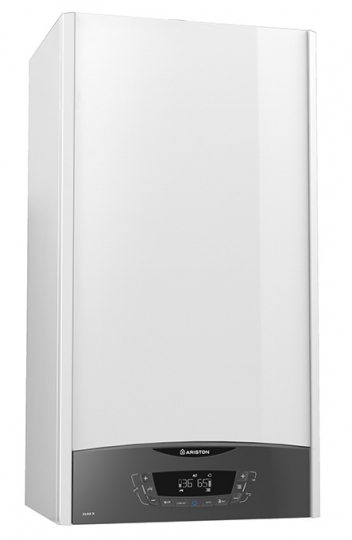 Outlet Termék,Ariston Clas X 24 CF EU Fali kéményes kombi gázkazán LCD kijelzővel és alacsony NOx kibocsátással (3301313)