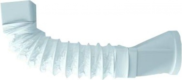 ,Gonal Légtechnikai flexibilis könyök vegyes csatlakozással 55x110 Ø 100 L=500mm