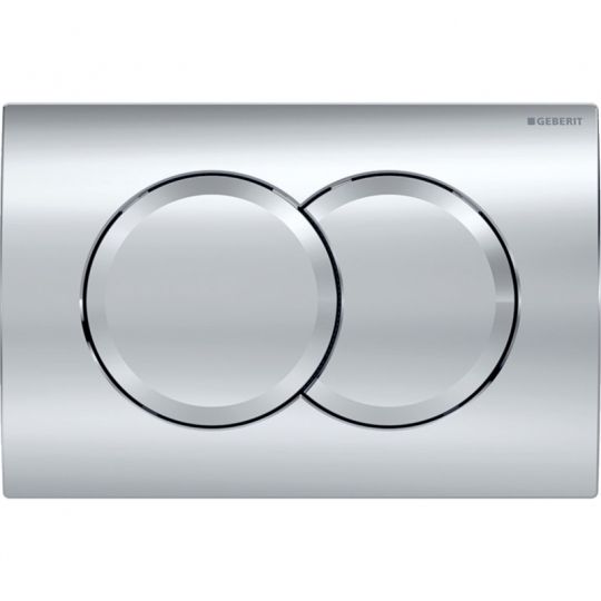 Nyomólap,Geberit Delta 01 Nyomólap 115.107.21.1 beépíthető WC tartályhoz műanyag, fényes króm