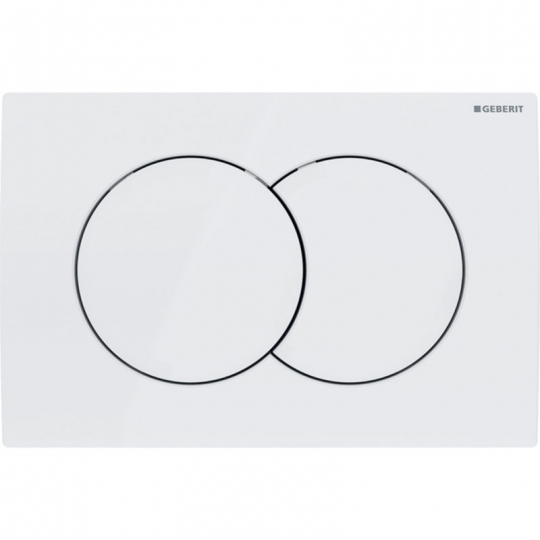 Nyomólap,Geberit Delta 01 Nyomólap 115.107.11.1 beépíthető WC tartályhoz műanyag, alpin fehér