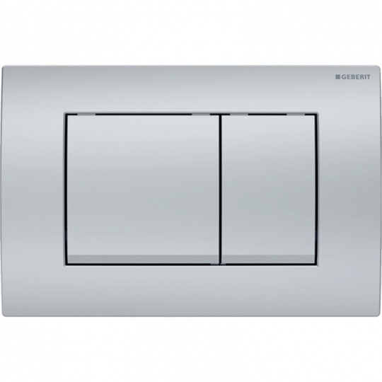 Nyomólap,Geberit Delta 30 Nyomólap 115.137.46.1 beépíthető WC tartályhoz műanyag, matt króm