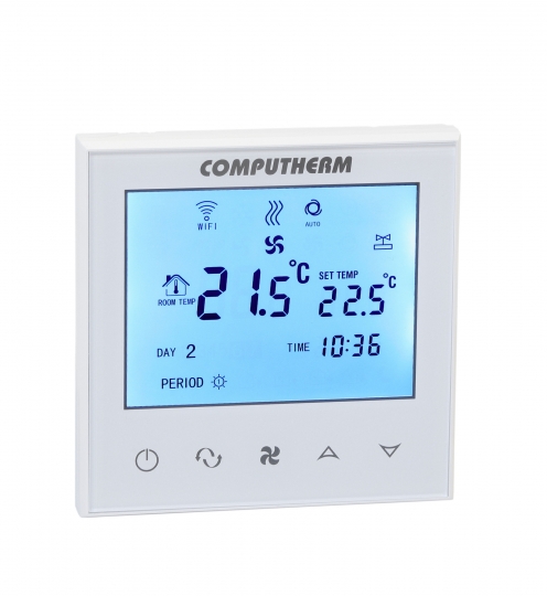 Szobatermosztát,Computherm E280FC Wi-Fi fan-coil termosztát