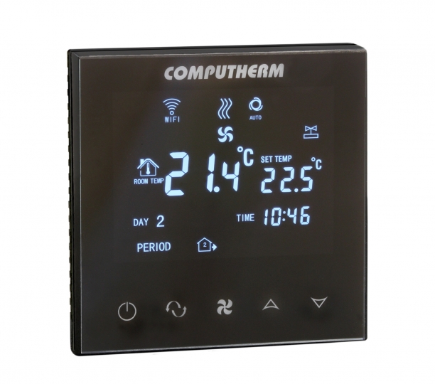 Szobatermosztát,Computherm E300FC Wi-Fi fan-coil termosztát
