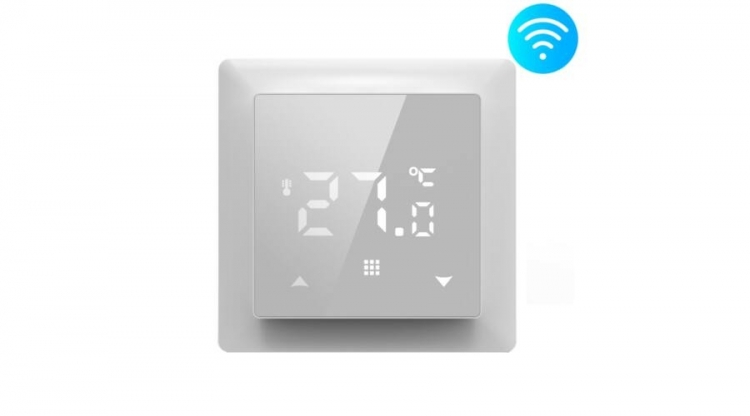 Szobatermosztát,FALCON Wifi Control Pro White digitális szobatermosztát