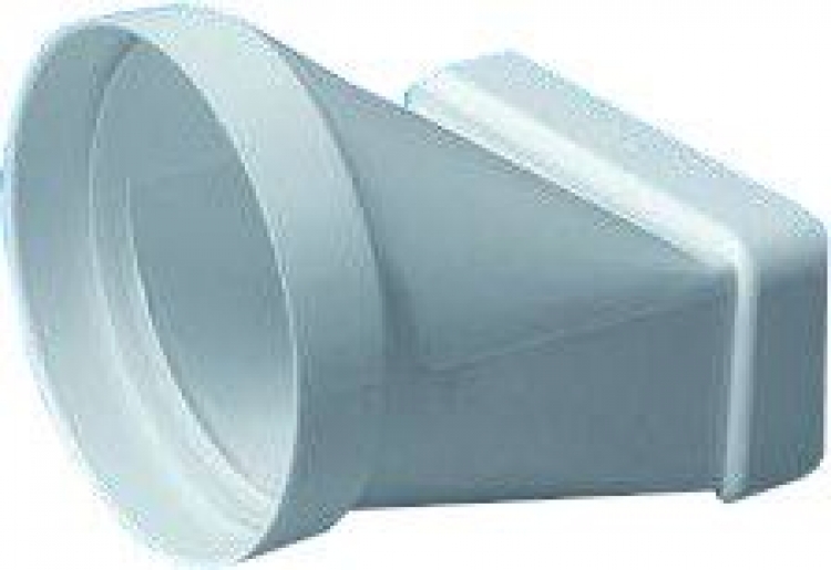 ,Gonal Légtechnikai cső-lapos csatorna átalakító Ø 100 - 55x110mm