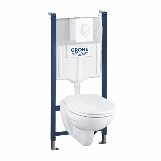 Grohe,Grohe Solido Compact Beépíthető WC szett 4 az 1-ben 113 cm 39116000