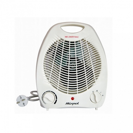 ,Mirpol HH-101 Elektromos fűtőtest fehér 2000W (5902659142412)