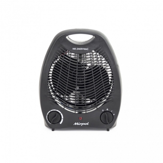 ,Mirpol HH-101B Elektromos fűtőtest fekete 2000W (5902659146052)