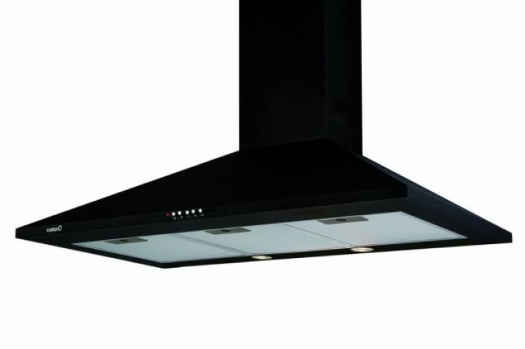 ,Cata OMEGA 900BK/L LED Fali Páraelszívó fekete