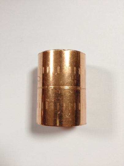 Forrasztható Vörösréz Karmantyú,Réz Karmantyú 42 mm