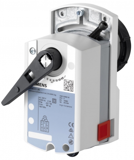 Szelepállító Motor,Siemens GLB341.9E Forgatómotor VBI61 DN32-DN50 méretű csapokhoz