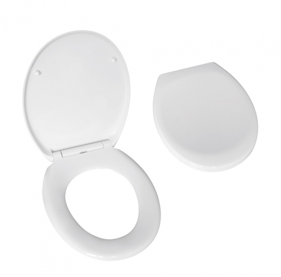 WC ülőke,Slovarm Daria WC ülőke softclose, fehér, fém zsanérokkal 672044