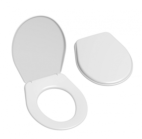 WC ülőke,Slovarm Royal WC ülőke, fehér, ABS 620969