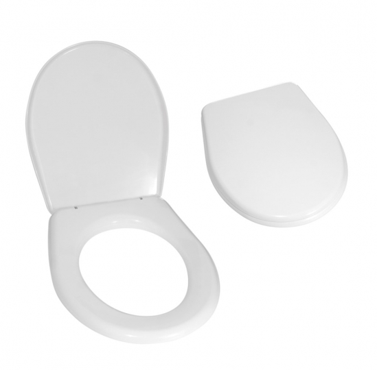 WC ülőke,Slovarm WC ülőke, fehér, ABS 621596