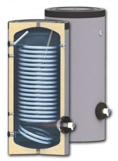 1 Hőcserélős Indirekt Tároló,Sunsystem SWP N 150 liter indirekt tároló hőszivattyúhoz
