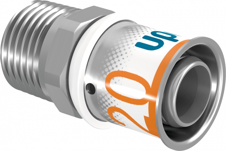 Pressz Csatlakozó,Uponor S-Press Plus Csatlakozó 20x1” KM