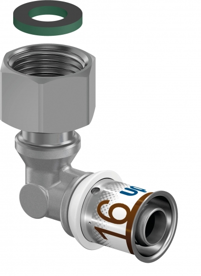 ,Uponor S-Press Plus Fém hollandis könyök 20x1/2” BM